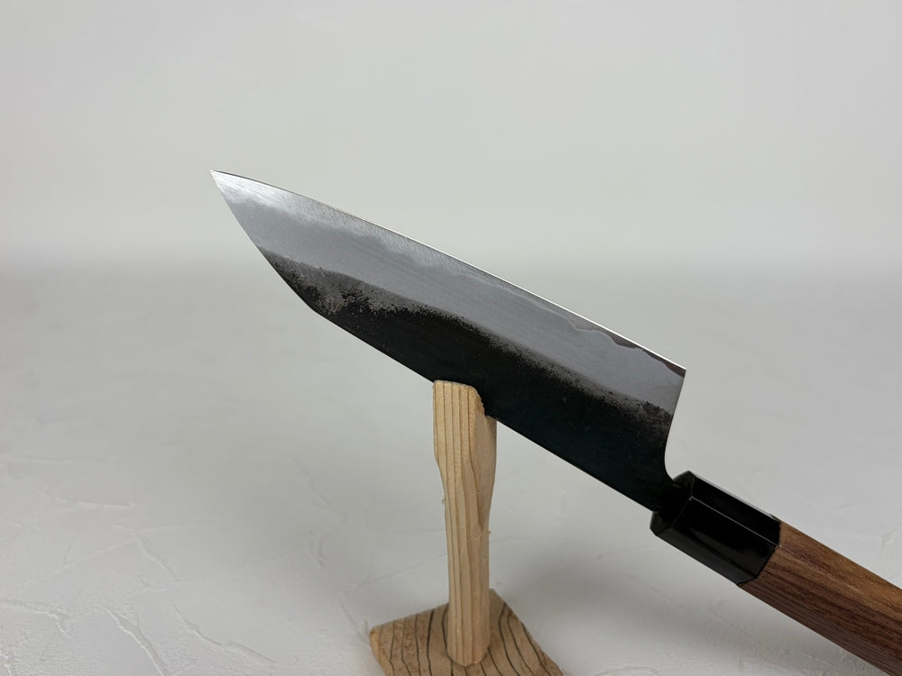 Nishida Daisuke Kurouchi Petty 130mm White Steel 1 Walnut Octagonal Handle