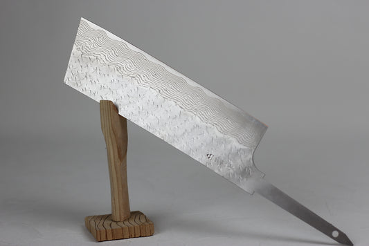 Nigara Hamono SPG STRIX Tsuchime Nakiri knife 170mm