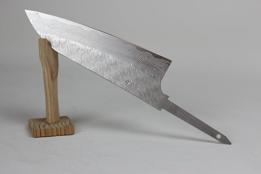 Nigara Hamono SPG STRIX Tsuchime Santoku knife 165mm