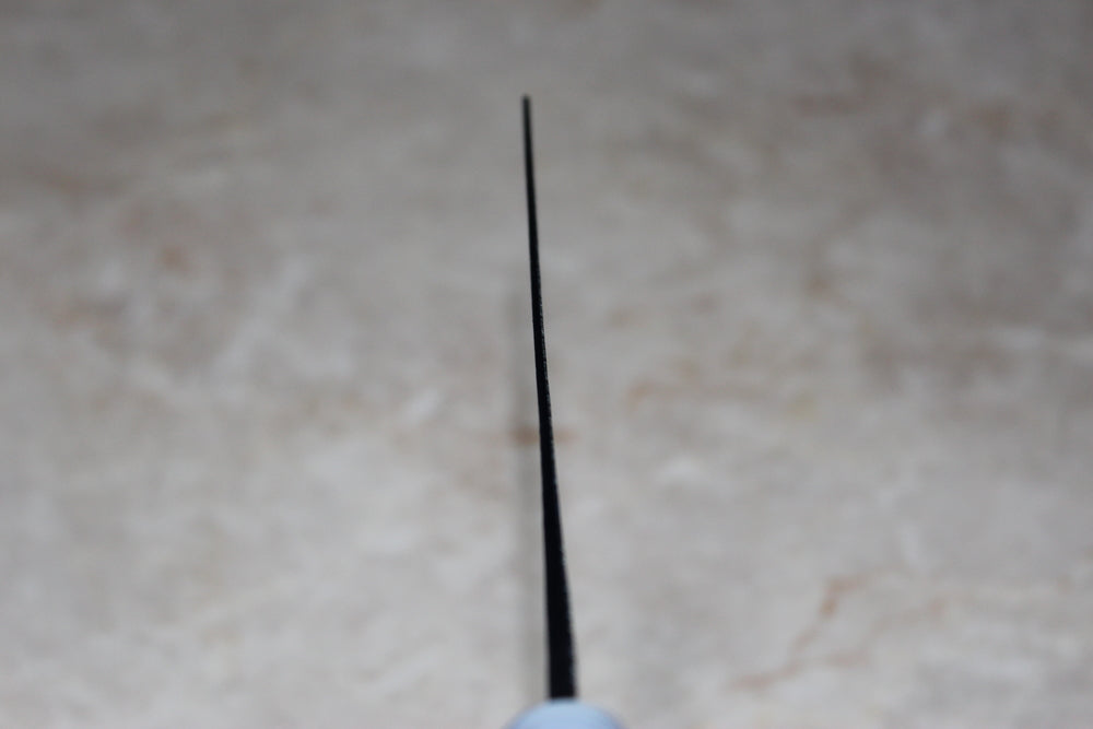 Japanese Kurouchi Nakiri knife white 1 steel 165 mm magnolia handle Tsukasa