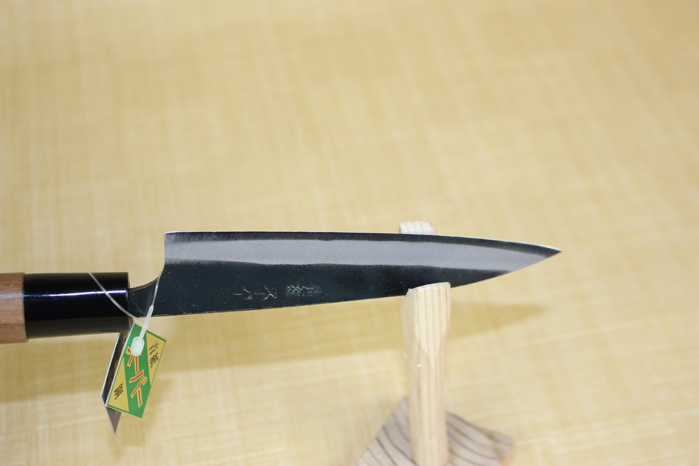 Tosa Tsukasa Kurouchi Petty Knife Aogami Super 120mm Walnut handle