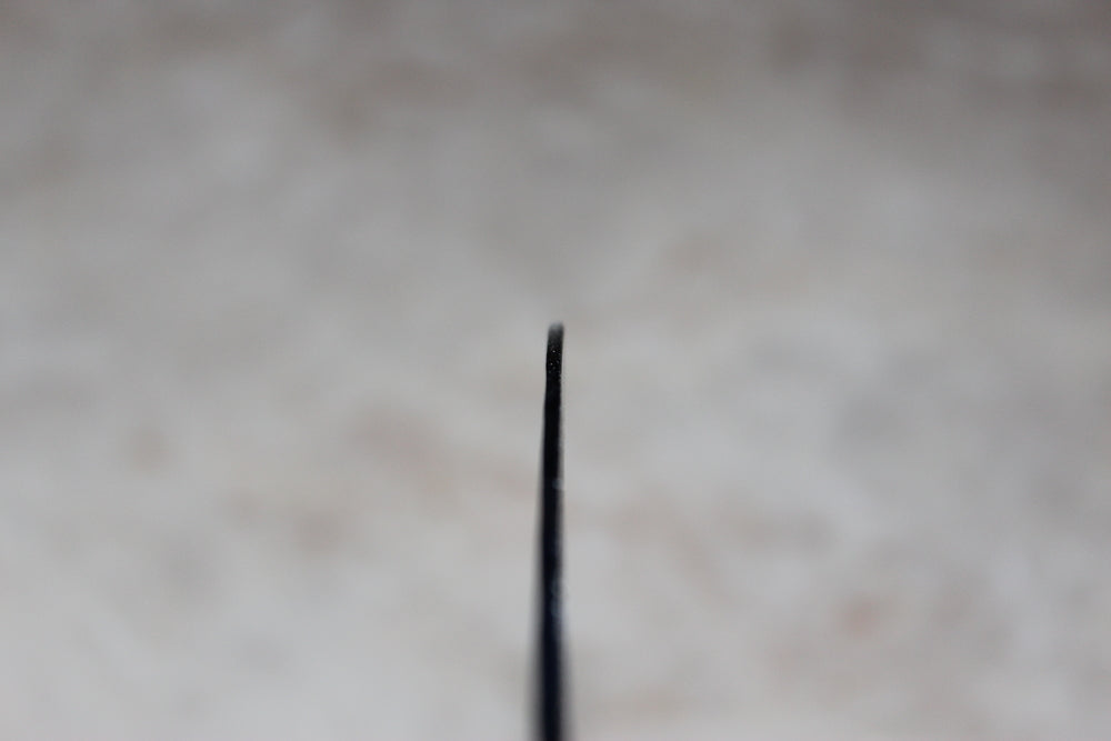 Japanese Kurouchi petty knife Blue 1 steel 120 mm chestnut handle Tadayoshi