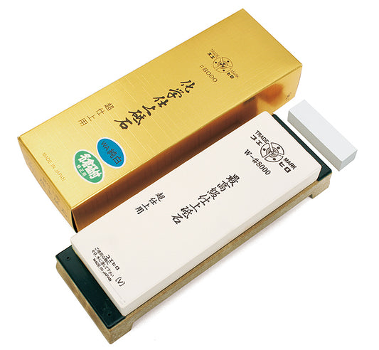 Suehiro W-8 Size 1  pro-series super fine finishing whetstone with base grit 8000