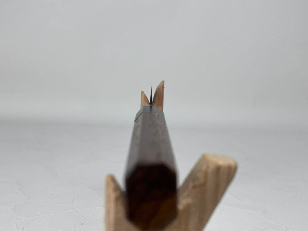 Kyusakichi Blue 1 core petty knife 150 mm octagon Bombay blackwood handle