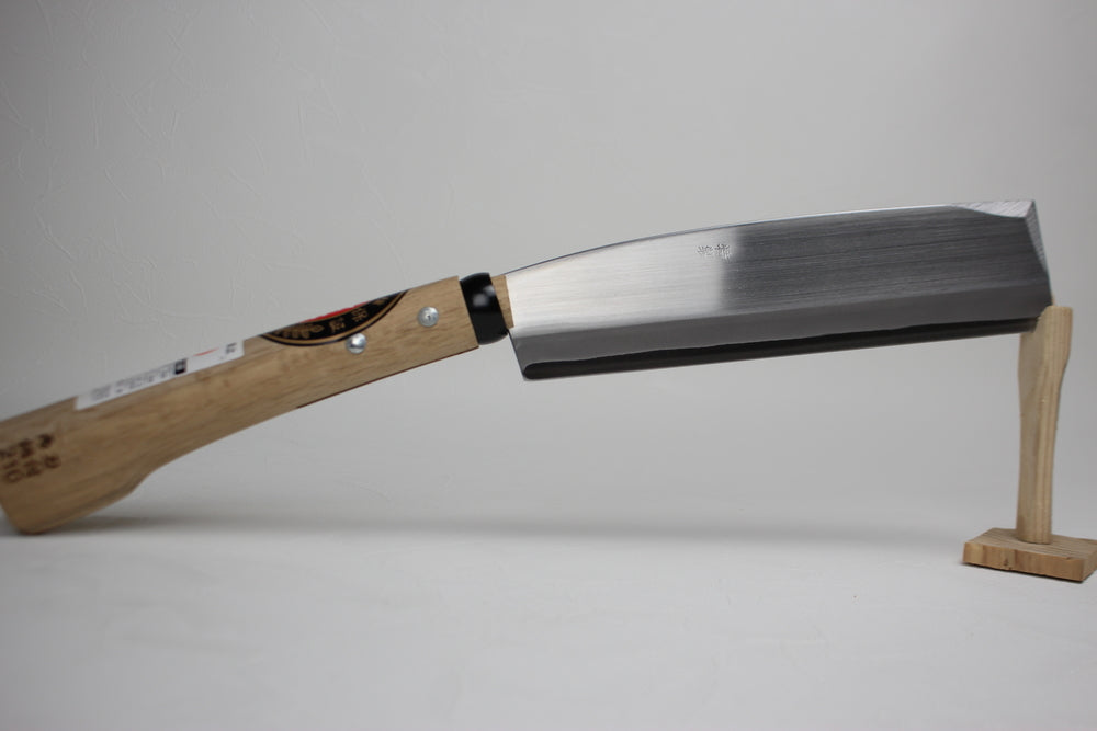 Kyusakichi Machete requtangle double bevel 210 mm wood handle