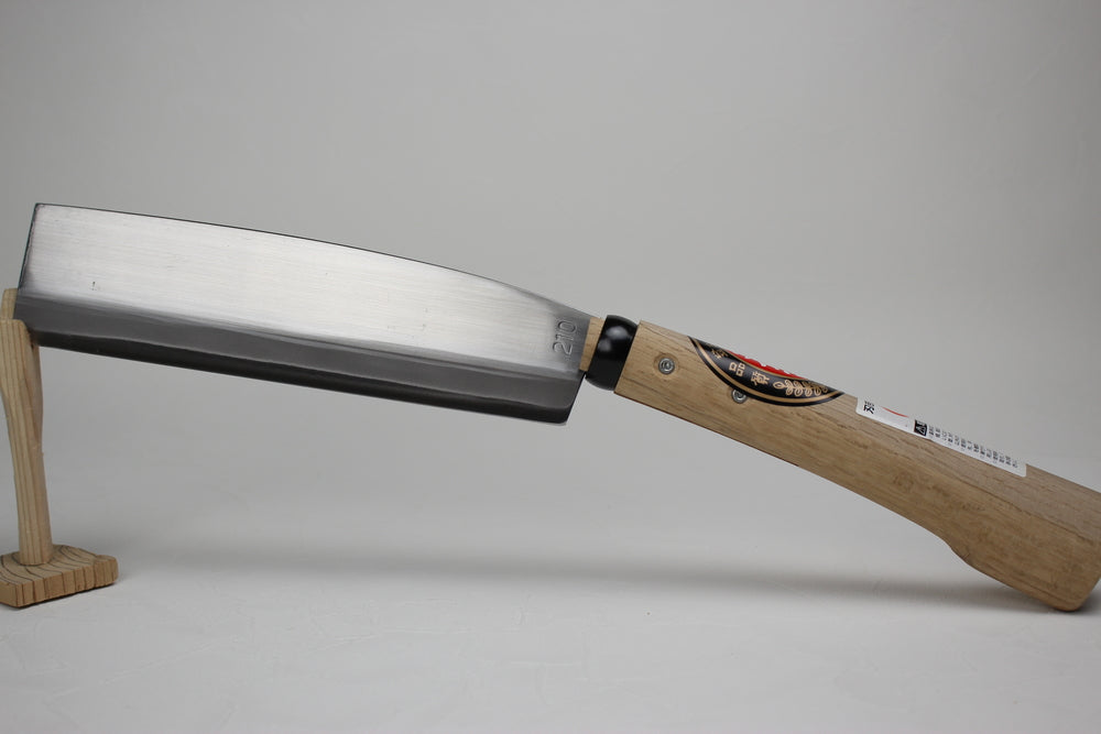 Kyusakichi Machete requtangle double bevel 210 mm wood handle