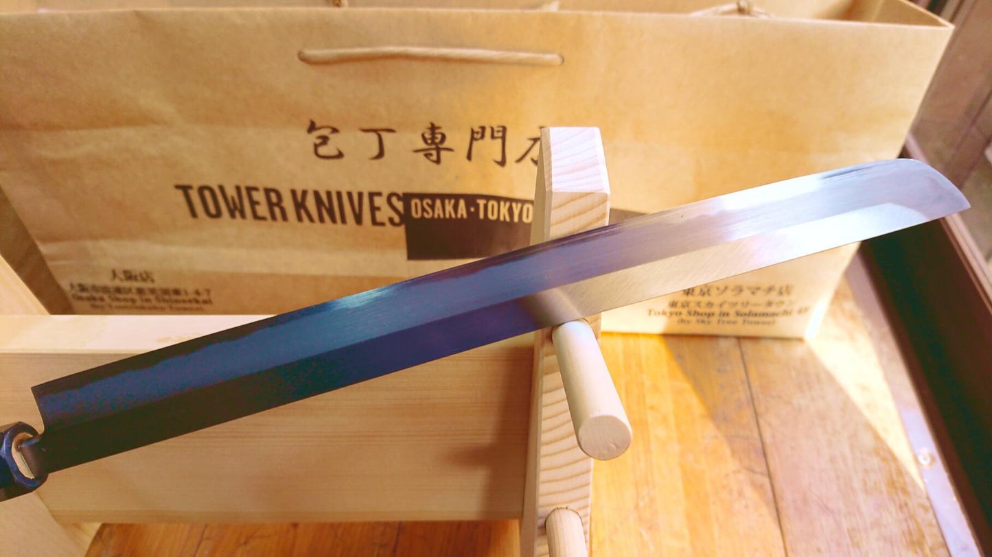 Sakai Kanechika Sakimaru Double bevel knife 300 mm Towerknives brand