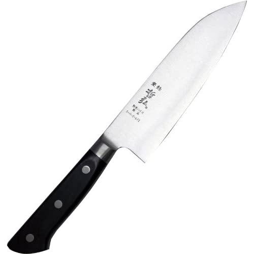 Tetsuhiro SG2 Super Gold 2 powder steel knife Santoku knife 160 mm 6.3inch